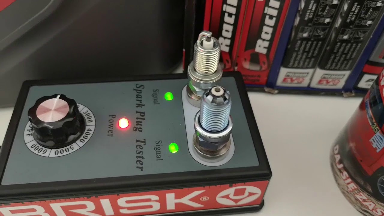 BRISK Premium EVO kontra zwykła świeca zapłonowa