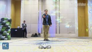 China's drone maker DJI unveils new portable drone