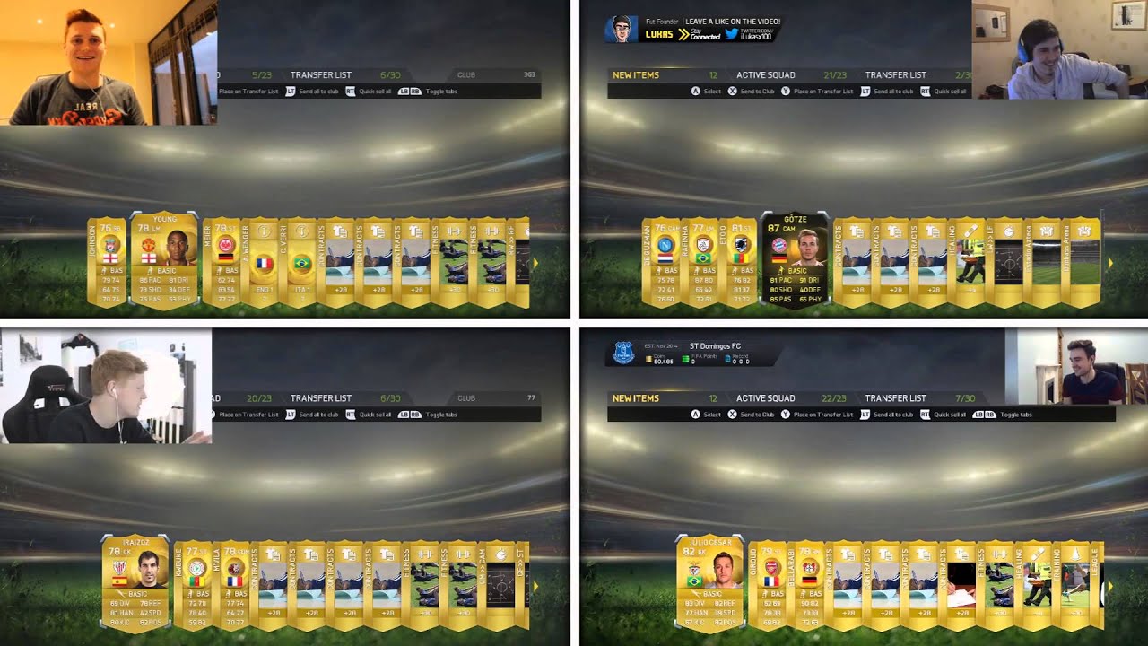 FIFA 15 - HUGE IF DISCARD | INSANE 4 WAY DISCARD PACK CHALLENGE!!!