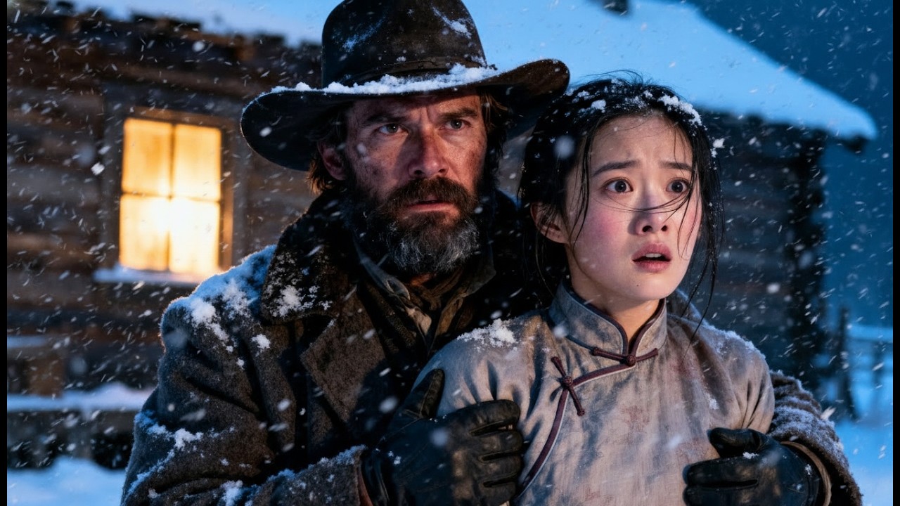 Trapped by a Christmas Eve Blizzard, the Chinese Widow Faced the Lone Rancher’s Dangerous Offer