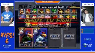 HYES! 6 Pools - AdamCS (B Falco) vs Slemdog (G Falco)
