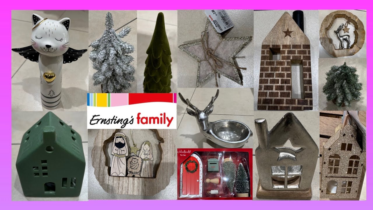 ERNSTINGS FAMILY**WEIHNACHTLICHESDEKO FÜR DIE FAMILIE😊**