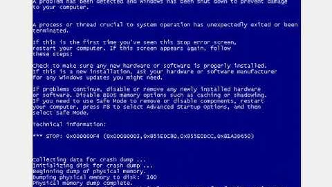 Windows Vista BSOD compilation part 6