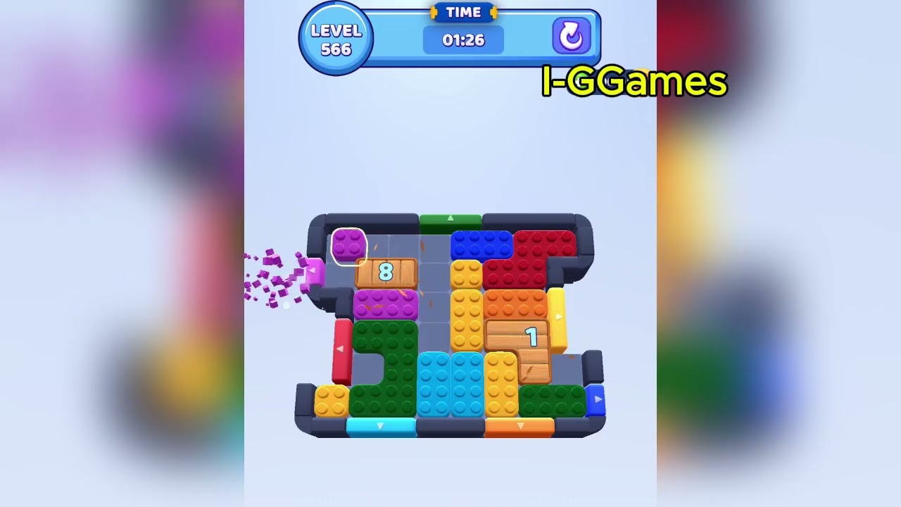 Color Block Jam Level 566 - YouTube