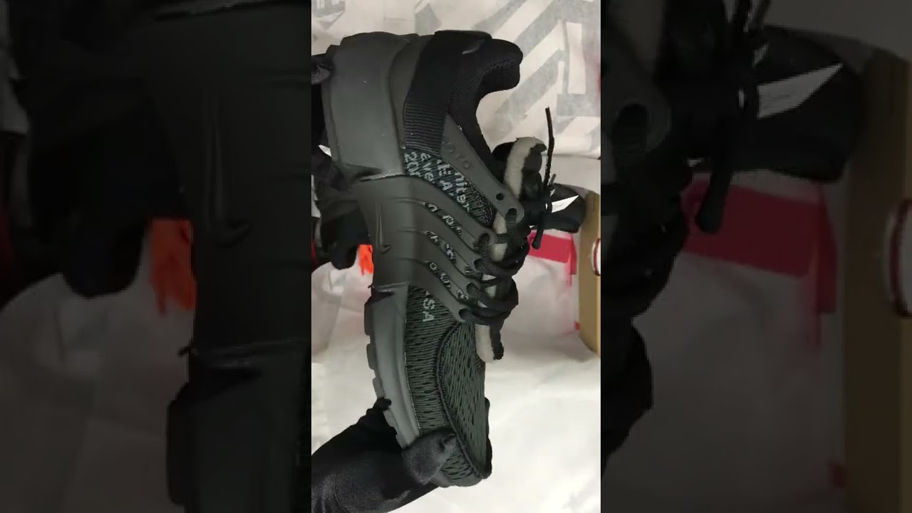 Off-White x Air Presto 'Black' AA3830 002