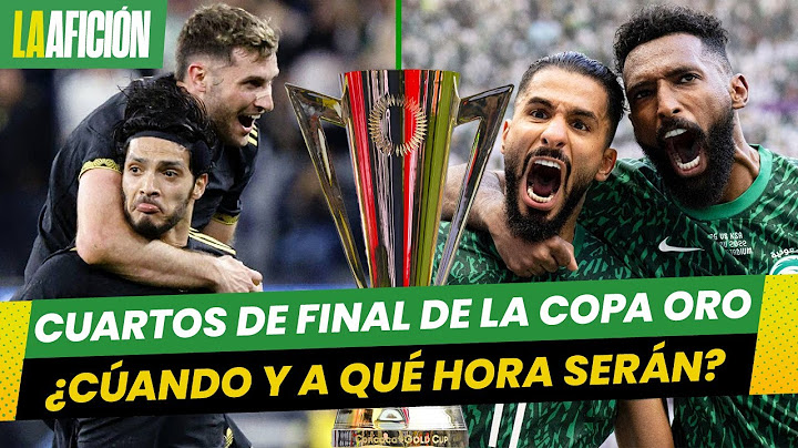 2025 Gold Cup: Teams qualified for the quarterfinals and matches
