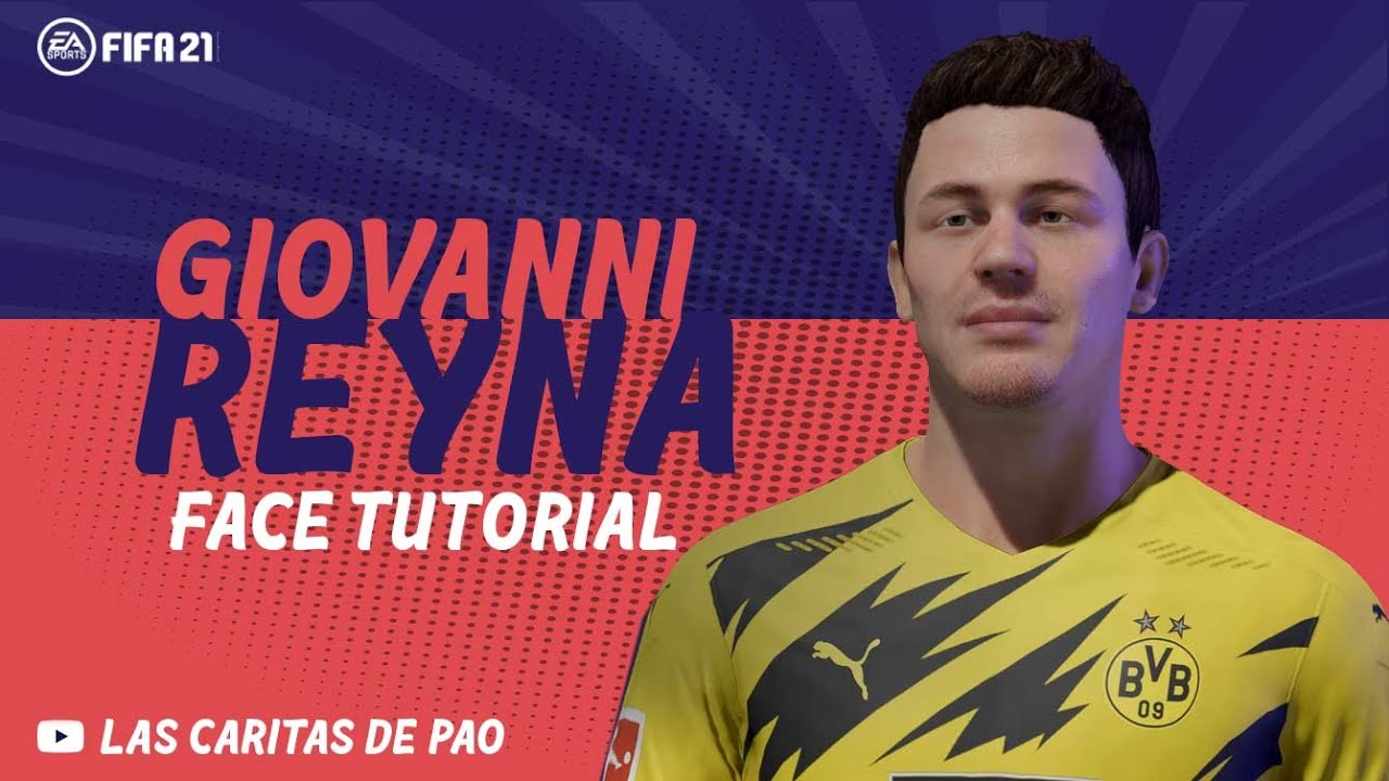 Fifa 21 Faces How To Create Giovanni Reyna Pro Clubs Career Mode Youtube