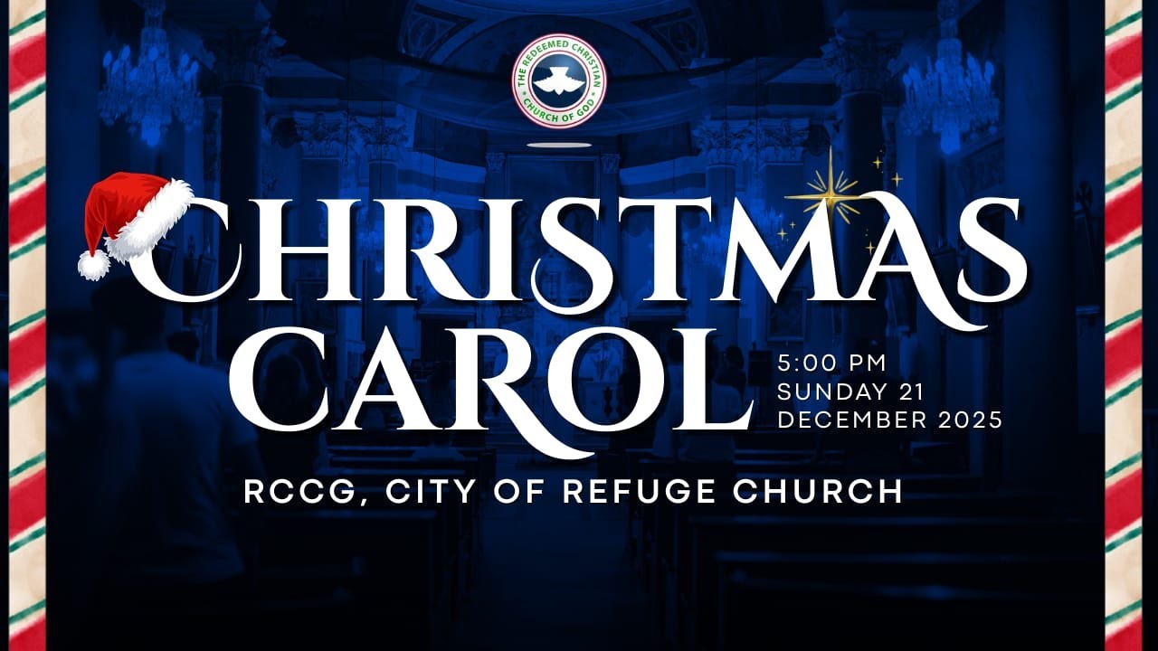 Christmas Service Program Rccg RCCG CHRISTMAS CAROL SERVICE - YouTube