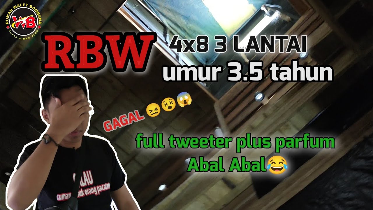 RBW 4x8 3 Lantai di Kolaka Umur 3 tahun Lebih cuman dapat 10 ekor. terlalu banyak anu anu nya😁😁