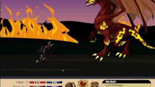 Dragonfable - Fabar & Friends VS. Akriloth [Melt Face]