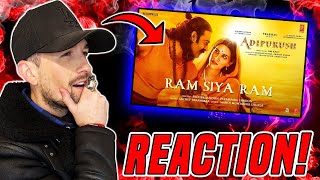 Ram Siya Ram (Hindi) Adipurush | Prabhas | Sachet-Parampara, Manoj Muntashir S | Om Raut | REACTION