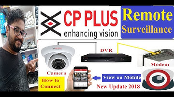 How to Make CP PLUS DVR Online in HIndi! How to Enable Instaon Status is Online!