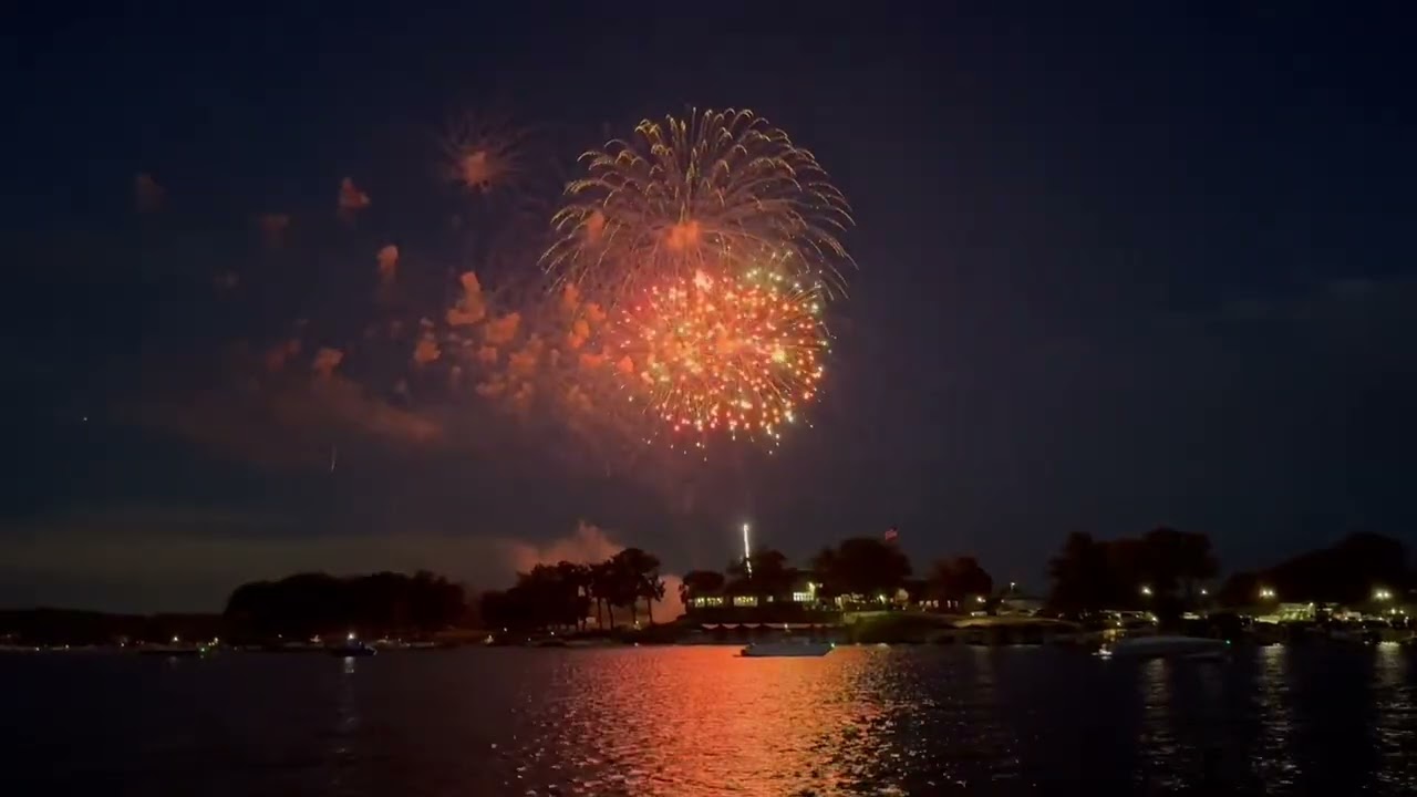 Lake Geneva fireworks 🎆