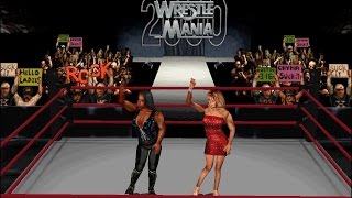 N64 WWF Wrestlemania 2000 - Jacquiline vs Chyna