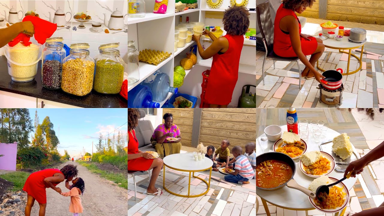 ✨РЕАЛИСТИЧНЫЙ ДЕНЬ ИЗ МОЕЙ ЖИЗНИ КЕНИЙСКОЙ МАМАШИ 5 ДЕТЕЙ /ПОПОЛНЕНИЕ ЗАПАСОВ ПРОДУКТОВ🛒 + ГОТОВКА🍳