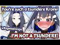 Kronii Gets Called TSUNDERE by Time Mom and Feels Ragebaited [Hololive EN]