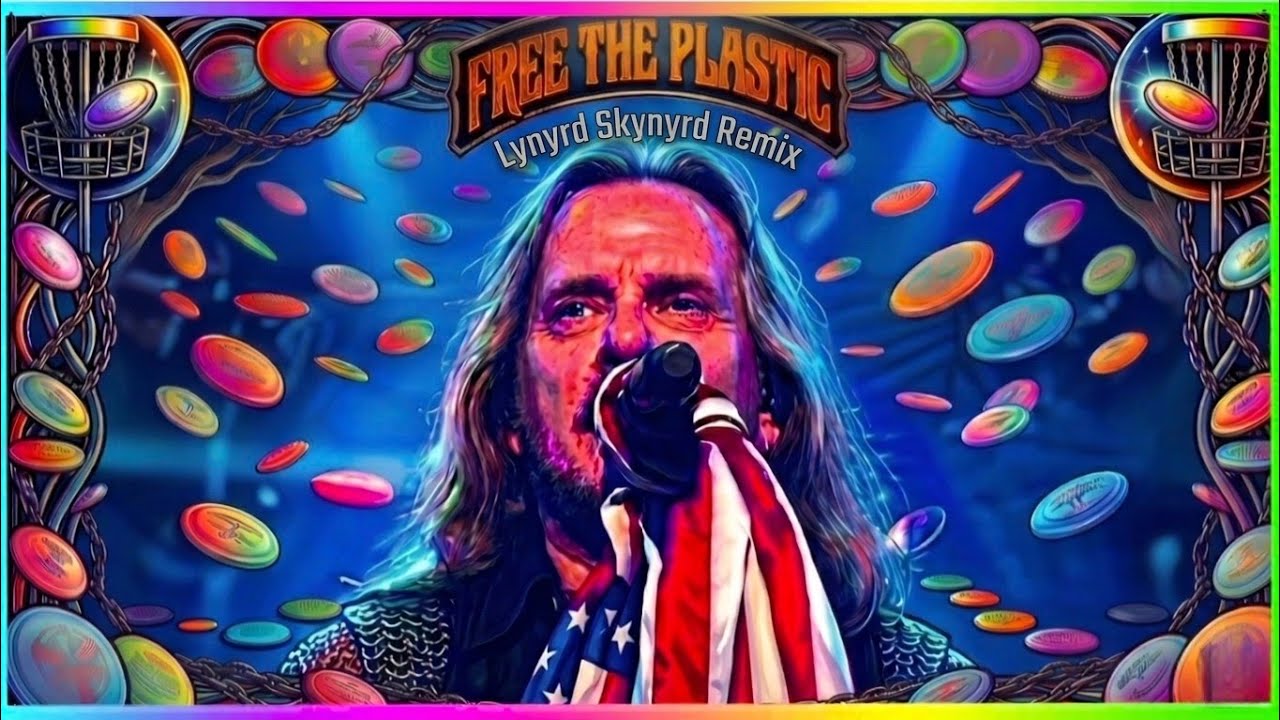 Disc Golf FREE THE PLASTIC 