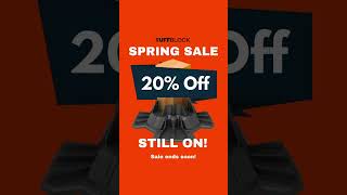 Not long now until our 20% off sale ends...