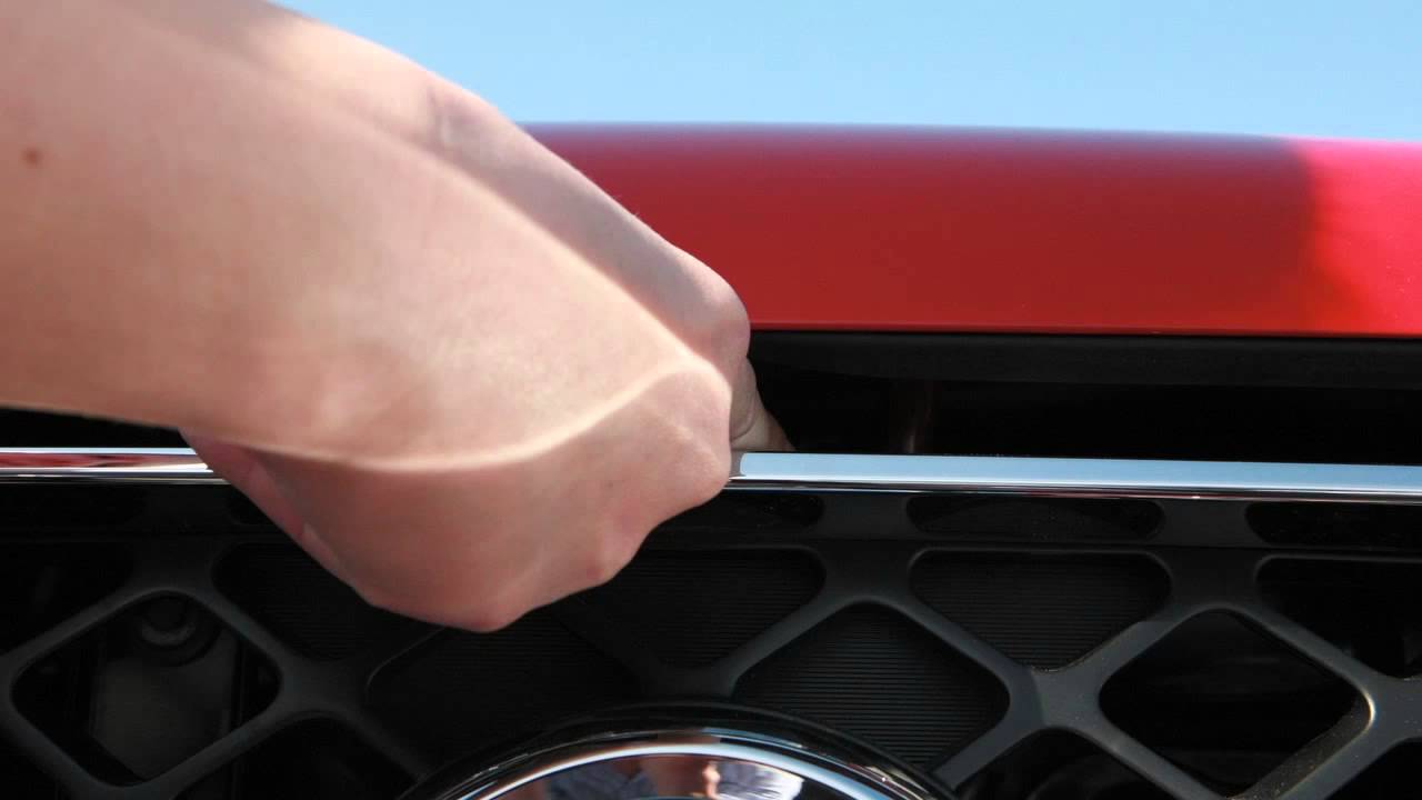 2013 NISSAN Frontier Hood Release YouTube