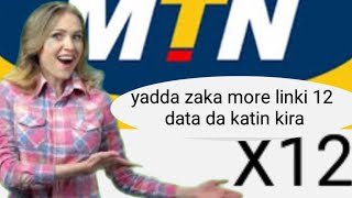 yadda zaka more linki 12 data da katin kira