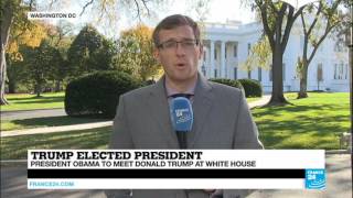 US Elections: President Obama meets President-elect Donald Trump at White House