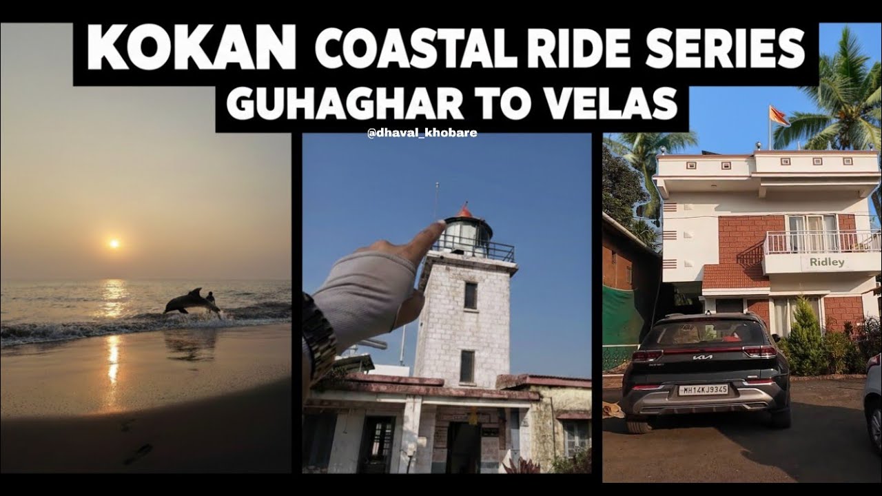 KOKAN COASTAL RIDE:Chasing Sunsets & Dolphins! | Day :5 Guhaghar to Velas