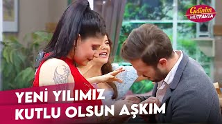 Damlaya Nişanlısından Yılbaşı Sürprizi - Gelinim Mutfakta 31 Aralık