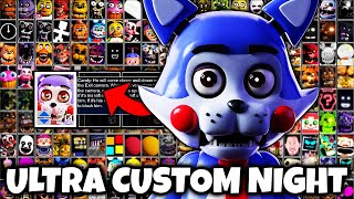 CANDY WILL BE ADDED TO ULTRA CUSTOM NIGHT (UCN) IN THE NEXT UPDATE!   NEW FNAF CHARACTERS!