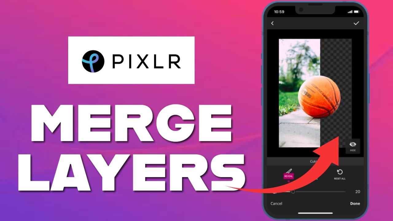 How to Merge Layer in Pixlr 2025?