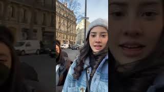 Download Lagu Anya Geraldine Jalan Sore bareng Ariel Noah dan Anak semata wayang Ariel di Paris MP3