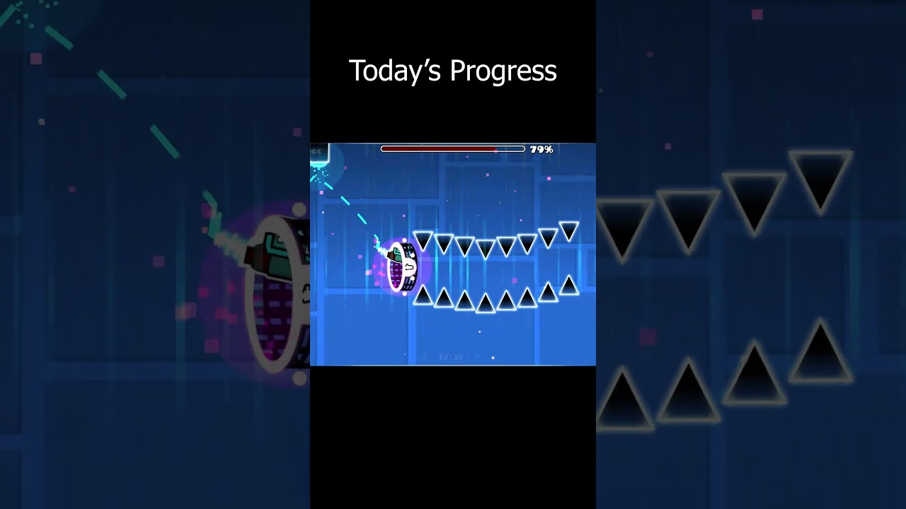 Day 145 - Working on an easy extreme demon for 5 minutes at a time 