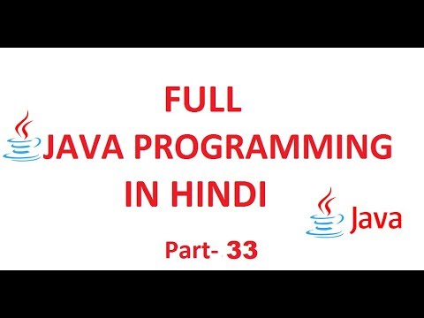 Learn Java in HIndi 33_ Thread