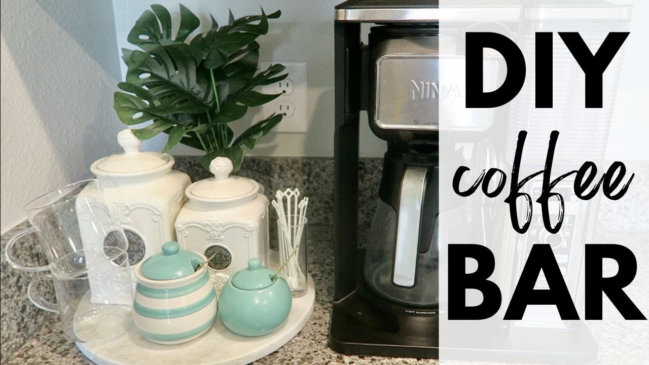 How to Create a Super Easy Counter Coffee Station in Minutes