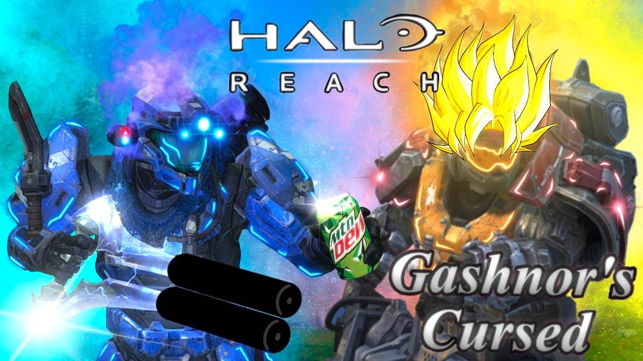 Halo Reach Funny Moments - Gashnor's Cursed Campaign (PART 1) - YouTube