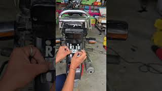 Splendor Bike New Design Black Number Plet All India Delivery