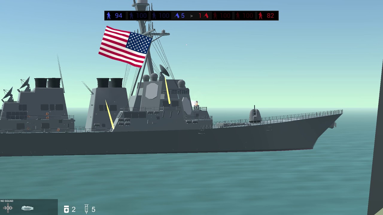 [Ravenfield] mod 紹介　Arleigh Burke-class Destroyer