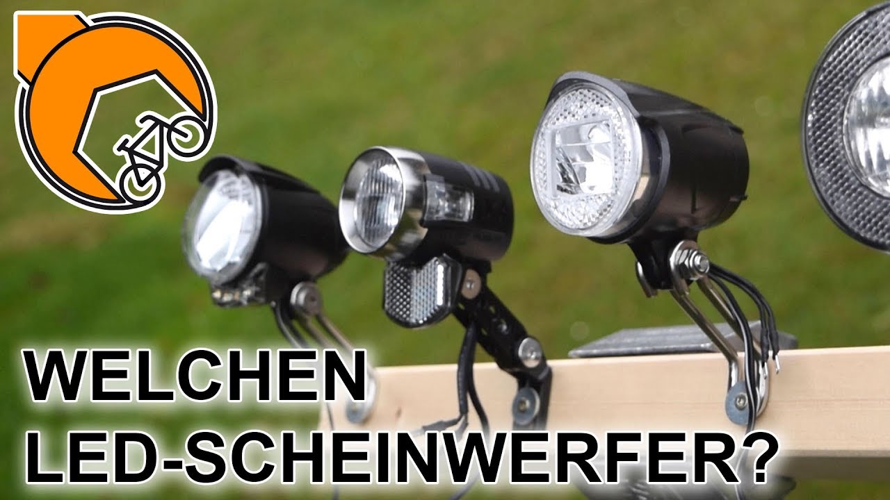 AXA LED E-Bike Frontleuchte Lampe Scheinwerfer Blueline 50 50