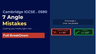 7 Angle Mistakes IGCSE Students Always Make (And How to Fix Them) | 0580