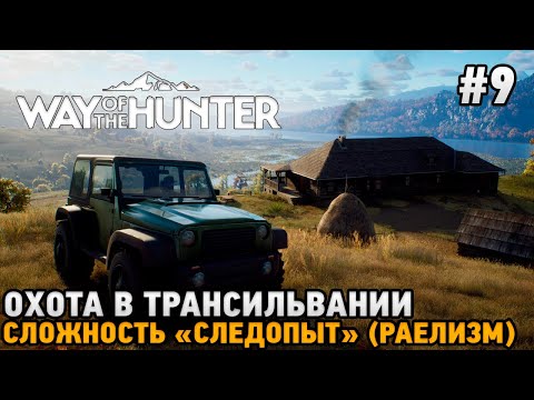 Видео: Way of the Hunter #9 Охота  в Трансильвании , Сложность "Следопыт" ( реализм )