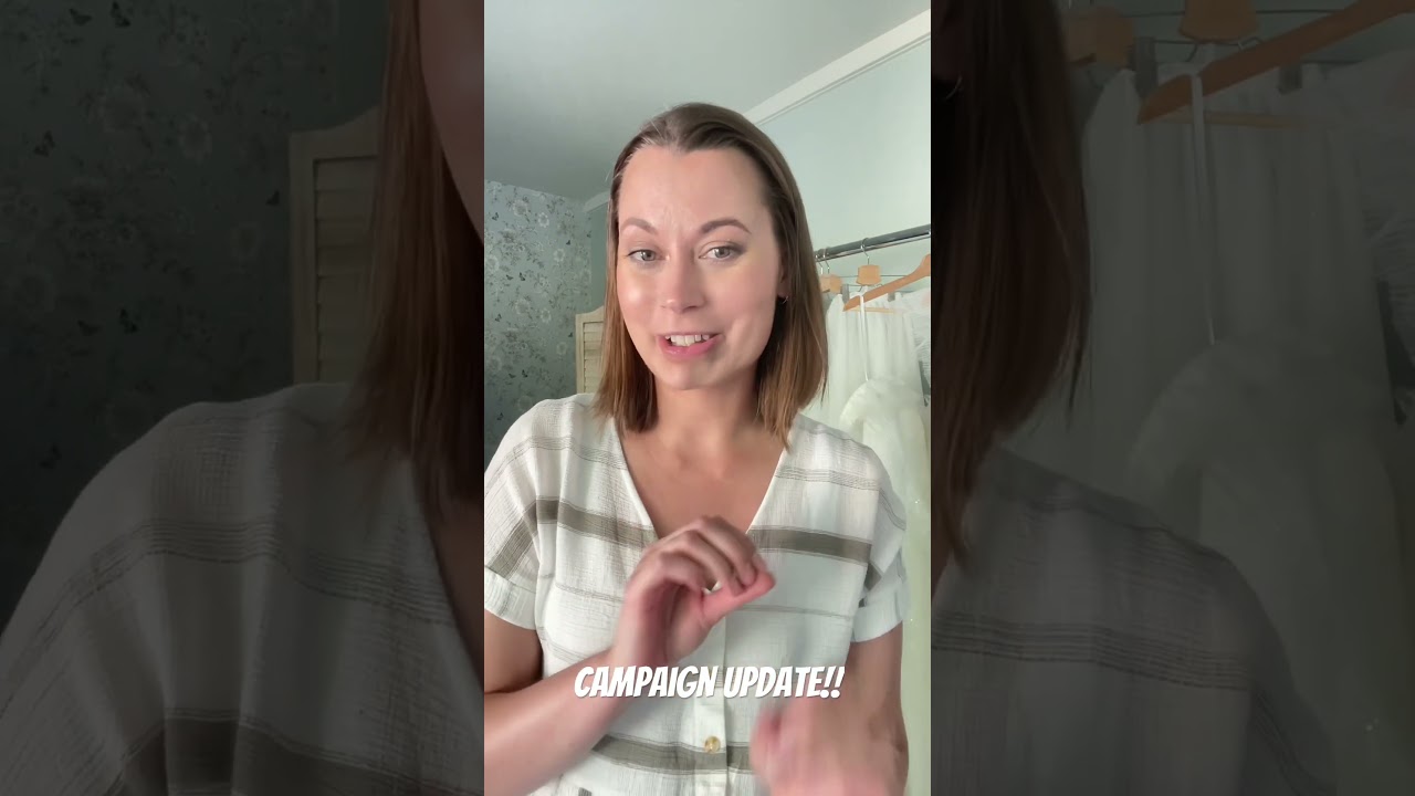 Campaign Update! Manufacturing a Bridal Gown Collection - Your Exclusive BTS Peek 🫣