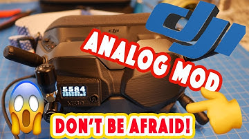 😱DJI HD FPV Analog Mod - Don