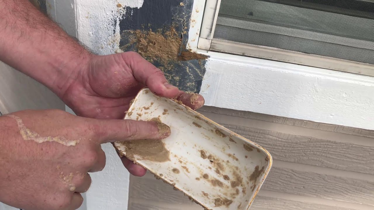 Fix anything! Make your own moldable MDF wood putty filler sandable