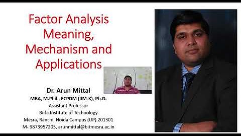 Exploratory Factor Analysis Concept and Applications| Hindi | Bilingual