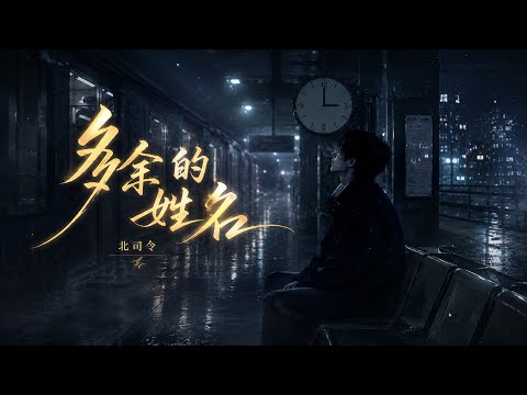 北司令-多余的姓名『凌晨三点的地铁，载不走遗憾擦肩而过的人，终究成了余生里最陌生的背影』🎶【高音质|动态歌词Lyrics】