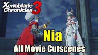 Nia All Movie Cutscenes l Xenoblade Chronicles 3