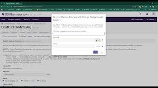Admins: Building & Deploying a Watermark Course Evaluation Project