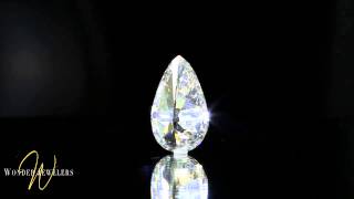 6.60Ct Pear Shape Diamond Esi2 Egl By Wonder Jewelers