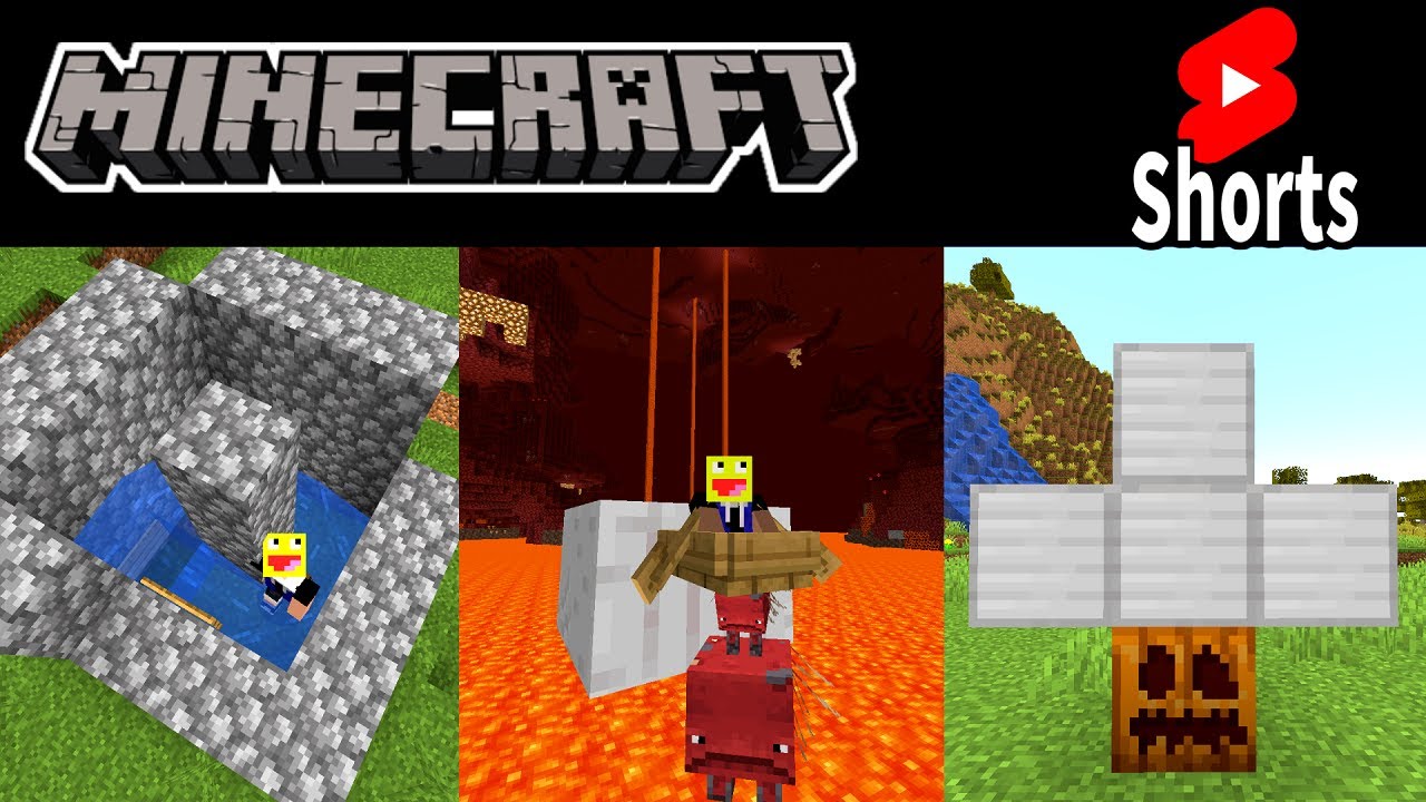 マインクラフトの裏技 小ネタshorts集 Minecraft Shorts 5 Youtube