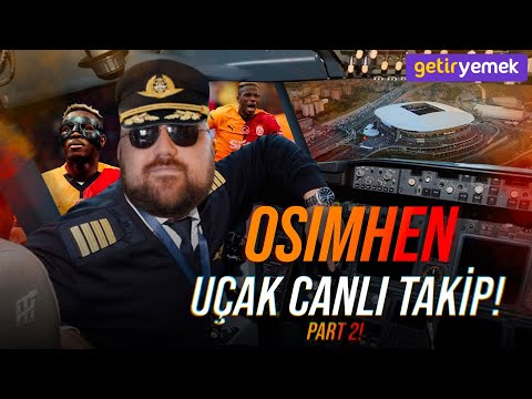 Victor Osimhen Özel Yayını Canlı Uçak Takip Part 2