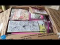 🔴LIVE Happy Mail from my crafty friend Sharon Pearson